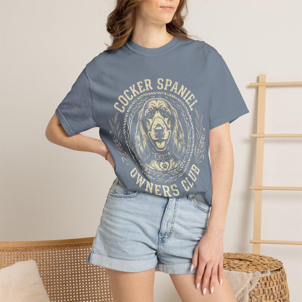 Cocker Spaniel Owners Club T‑Shirt — Vintage Dog Lover Tee