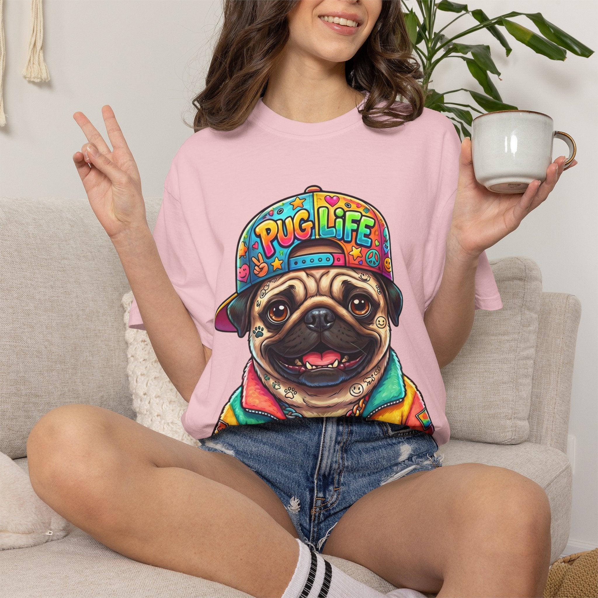 Pug Owners Graphic T‑Shirt