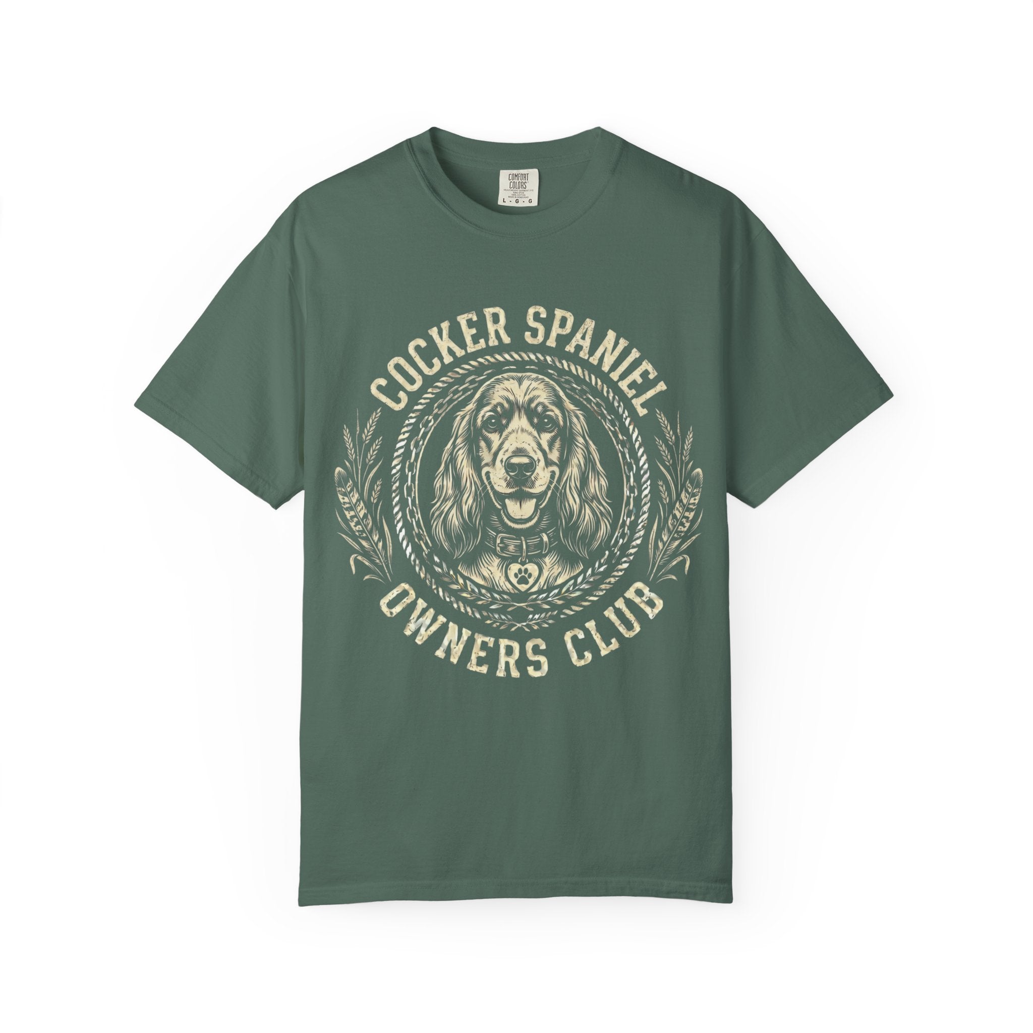 Cocker Spaniel Owners Club T‑Shirt — Vintage Dog Lover Tee