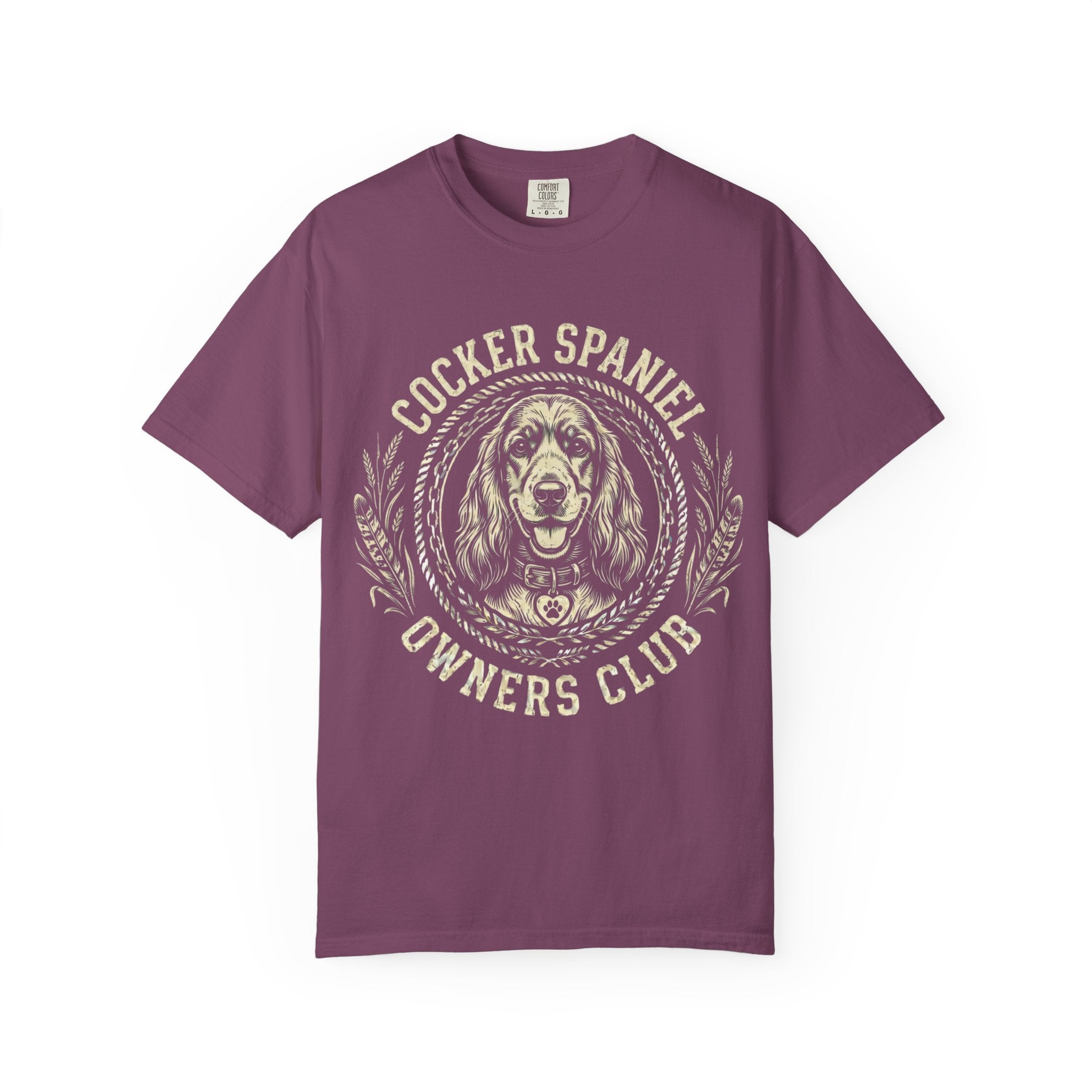 Cocker Spaniel Owners Club T‑Shirt — Vintage Dog Lover Tee