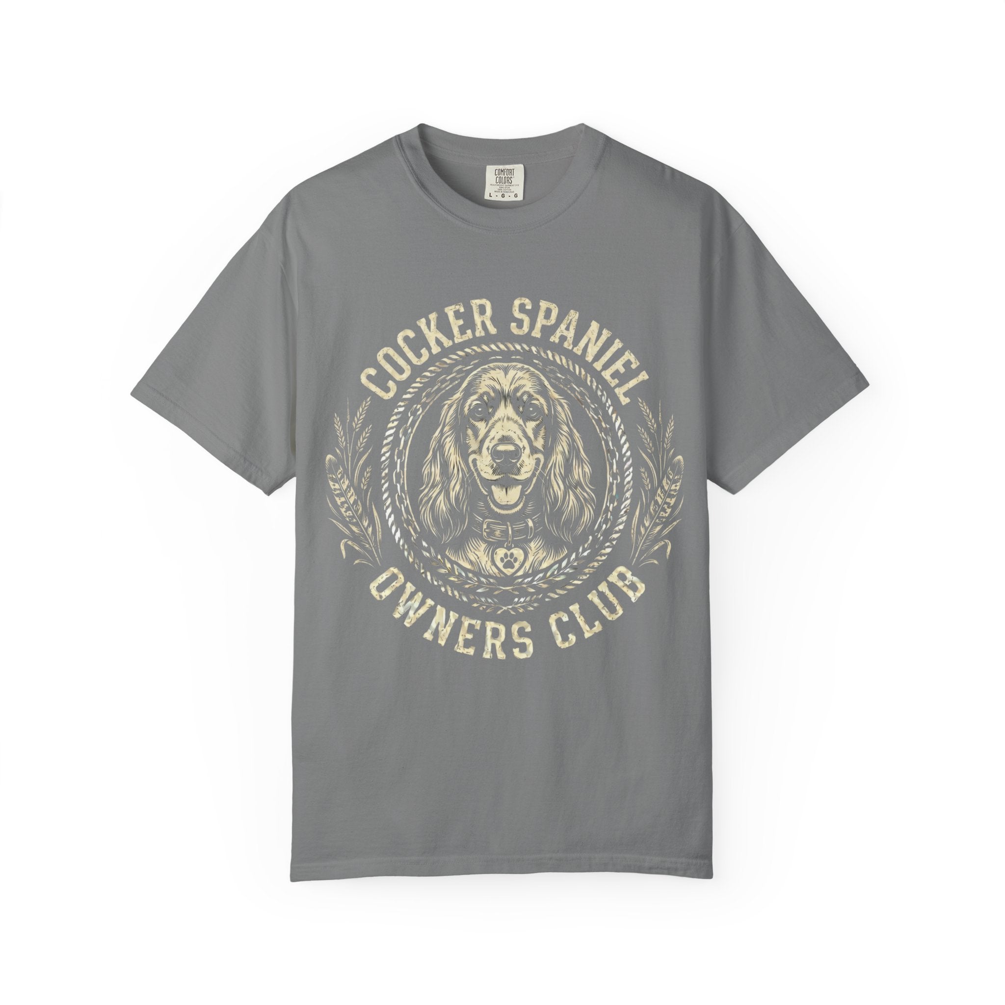 Cocker Spaniel Owners Club T‑Shirt — Vintage Dog Lover Tee