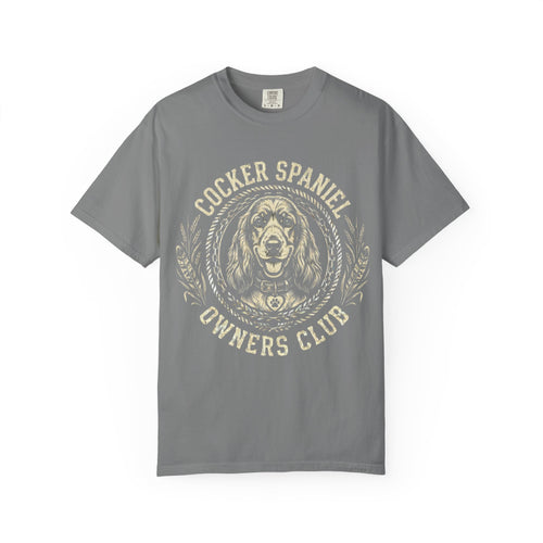 Cocker Spaniel Owners Club T‑Shirt — Vintage Dog Lover Tee