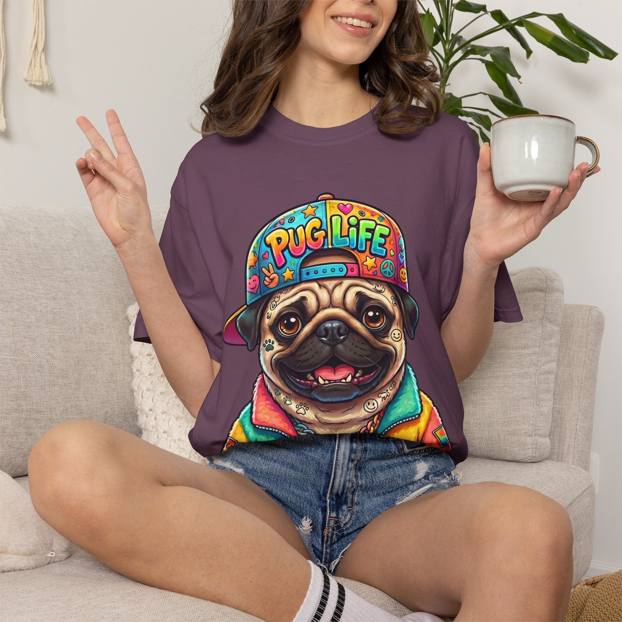 Pug Owners Graphic T‑Shirt