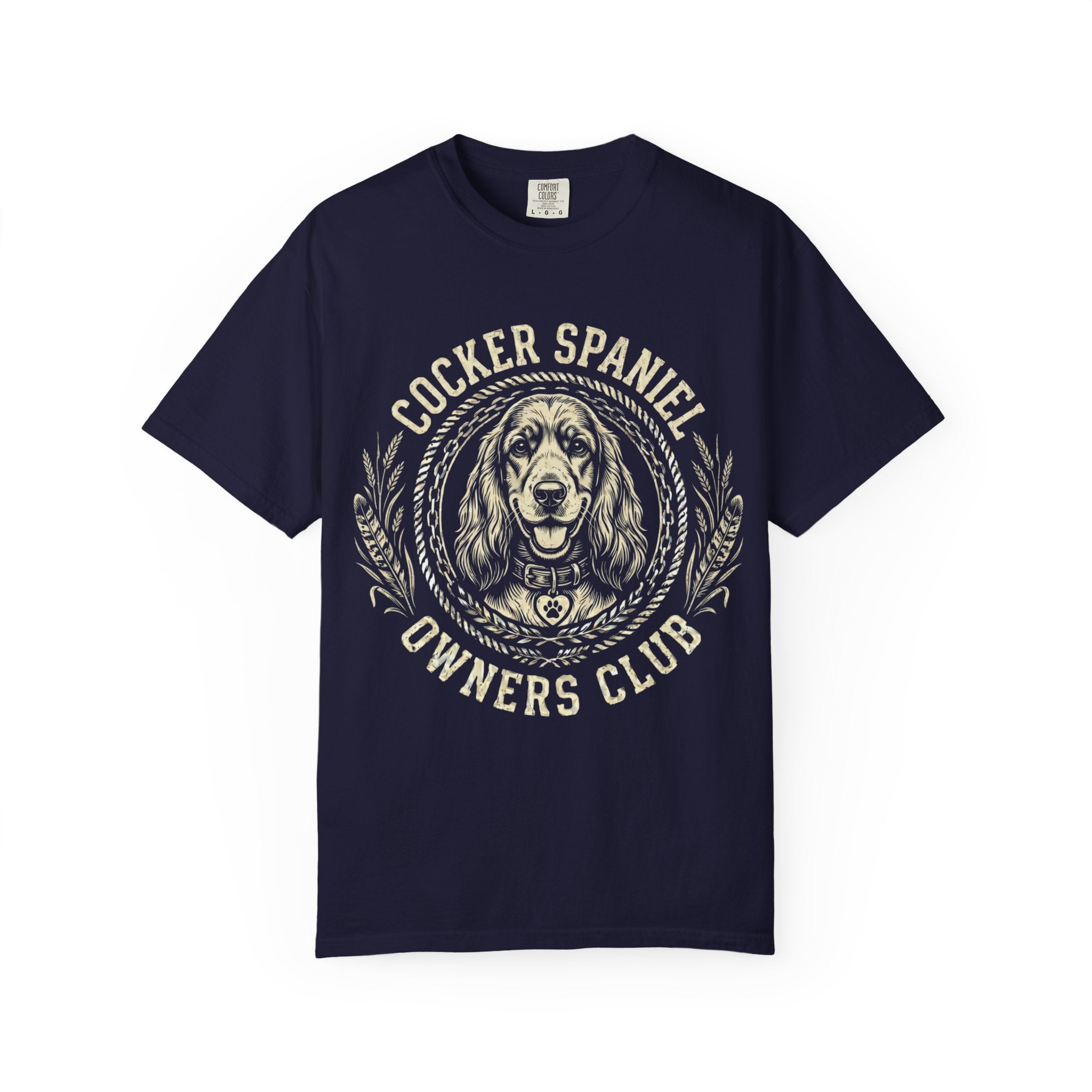 Cocker Spaniel Owners Club T‑Shirt — Vintage Dog Lover Tee