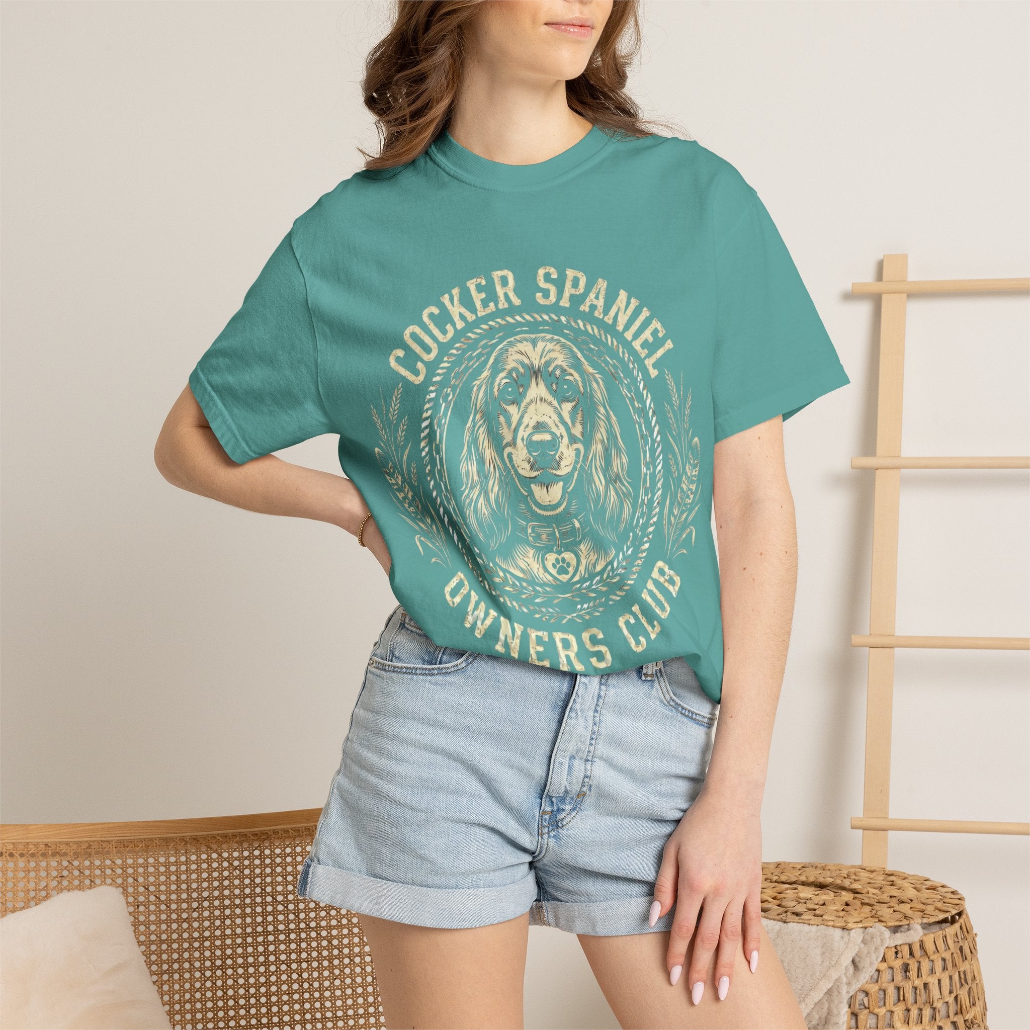 Cocker Spaniel Owners Club T‑Shirt — Vintage Dog Lover Tee