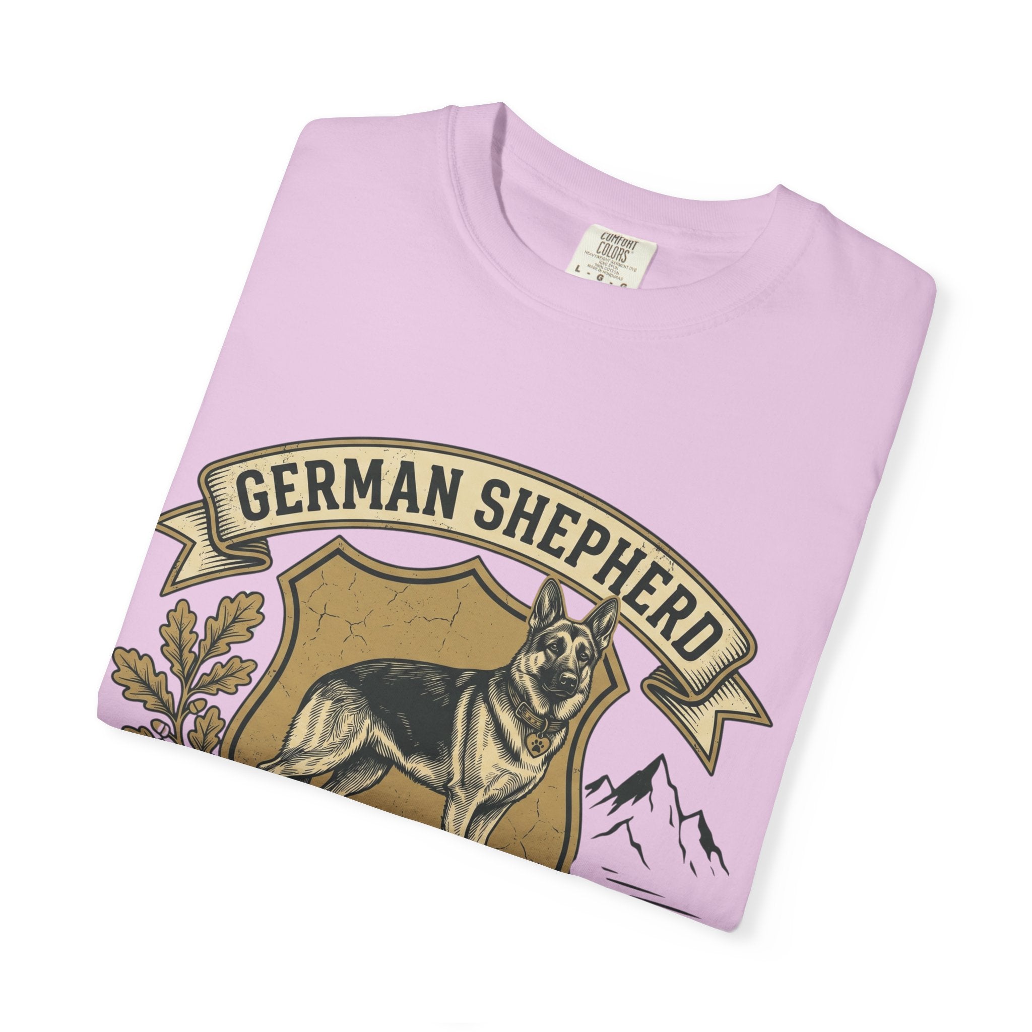 German Shepherd Owners Club T-Shirt - Vintage Shield Dog Tee