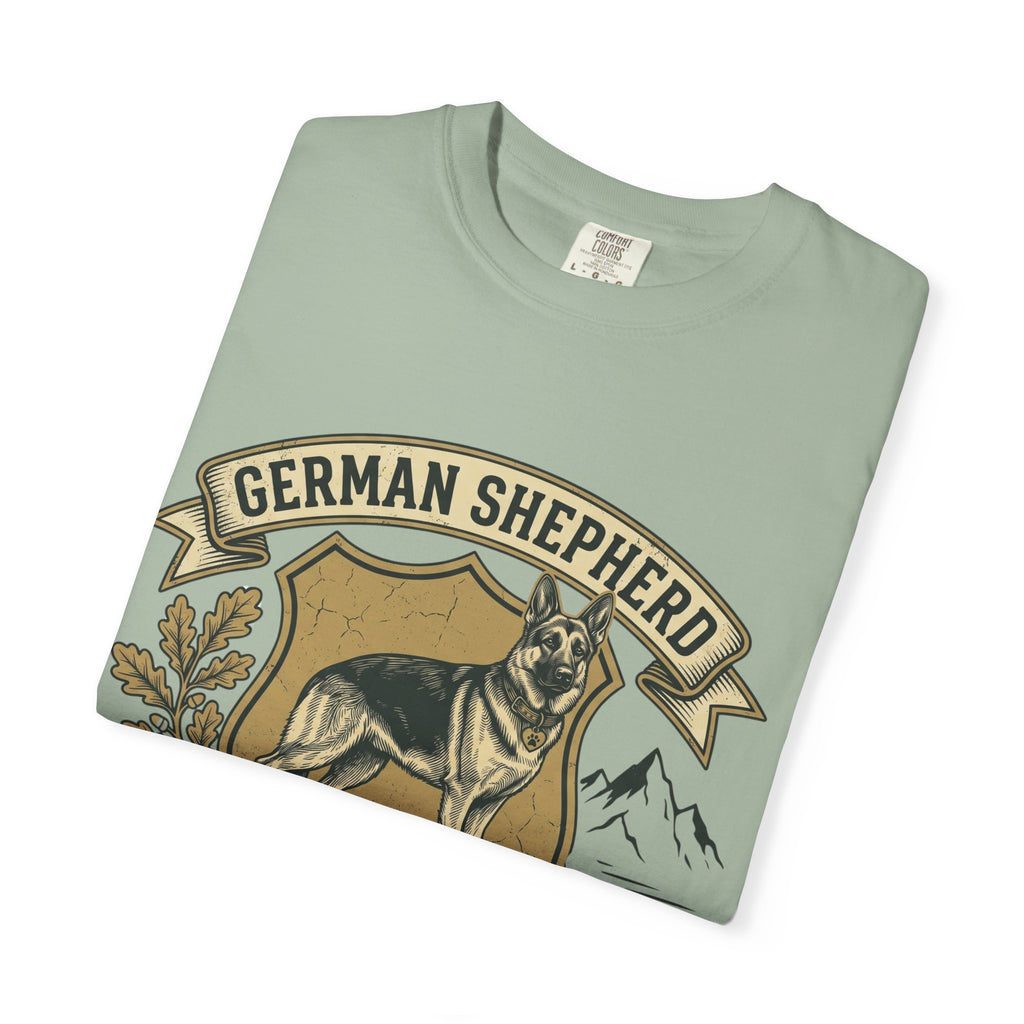 German Shepherd Owners Club T-Shirt - Vintage Shield Dog Tee