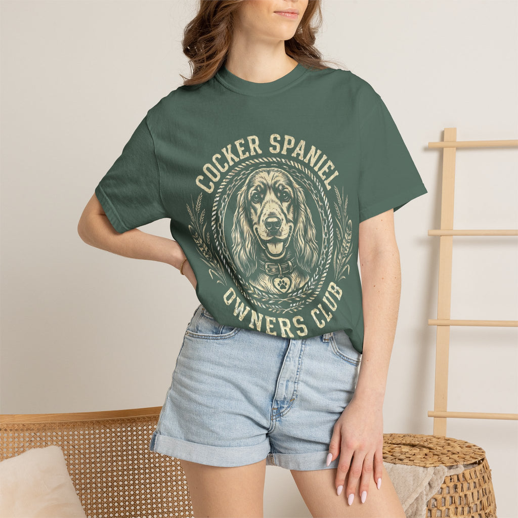 Cocker Spaniel Owners Club T‑Shirt — Vintage Dog Lover Tee