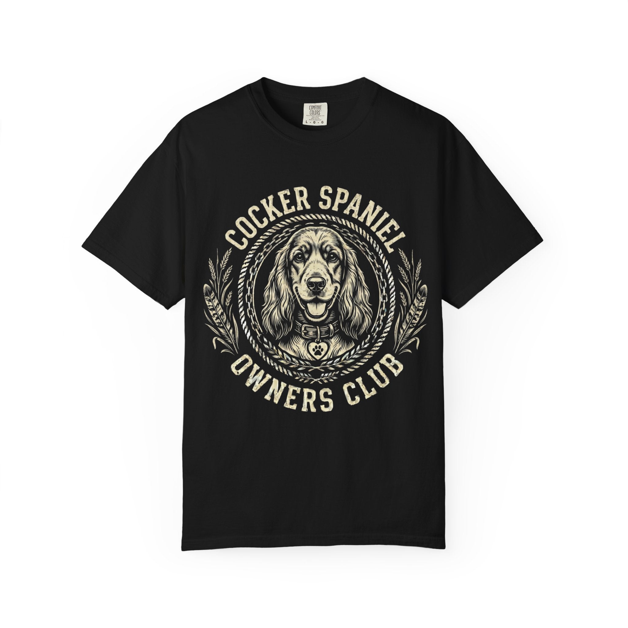 Cocker Spaniel Owners Club T‑Shirt — Vintage Dog Lover Tee