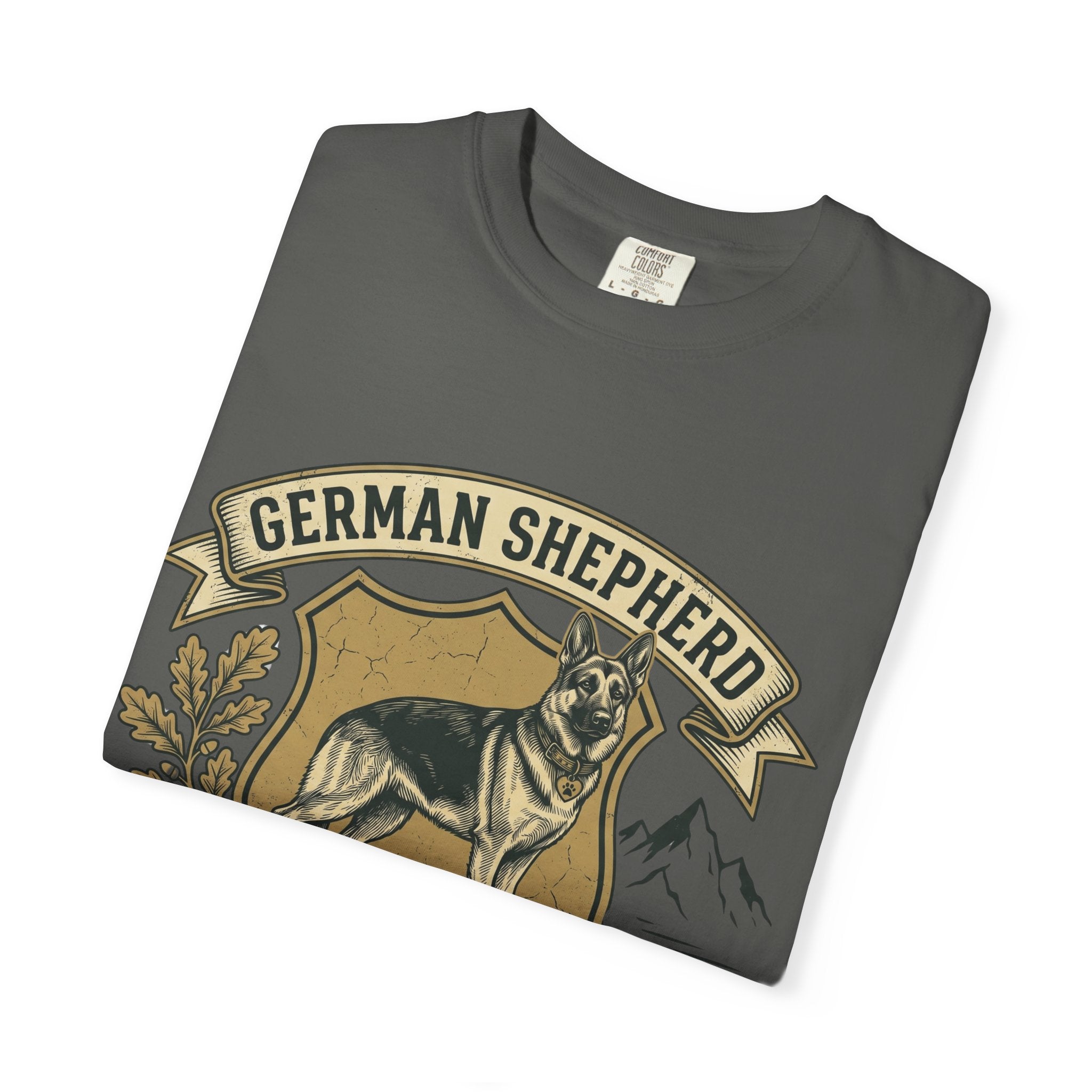 German Shepherd Owners Club T-Shirt - Vintage Shield Dog Tee