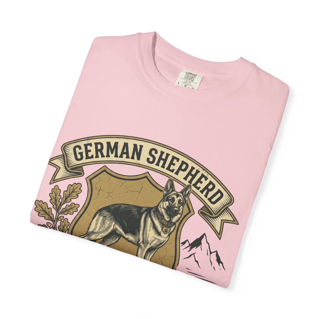 German Shepherd Owners Club T-Shirt - Vintage Shield Dog Tee
