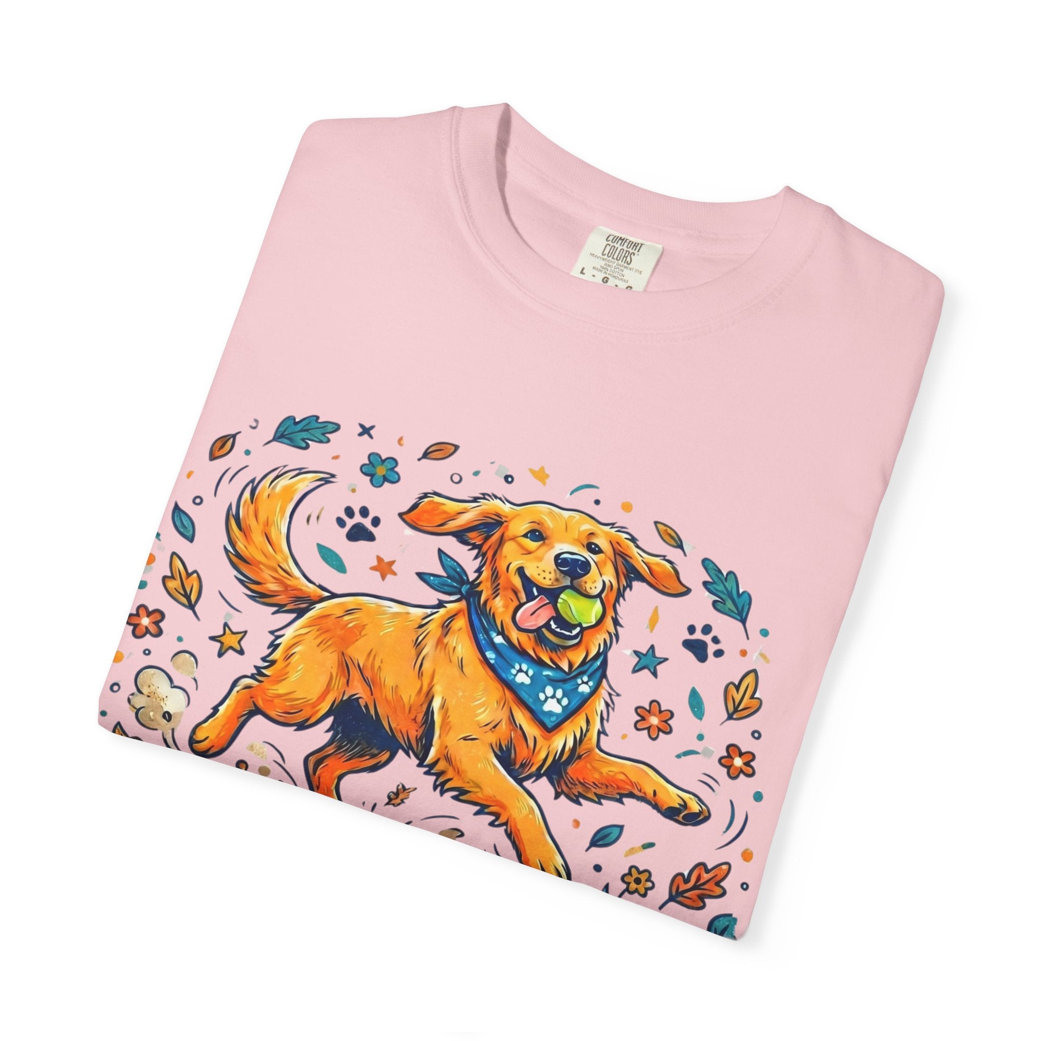 Always Golden T-Shirt — Happy Golden Retriever Graphic Tee
