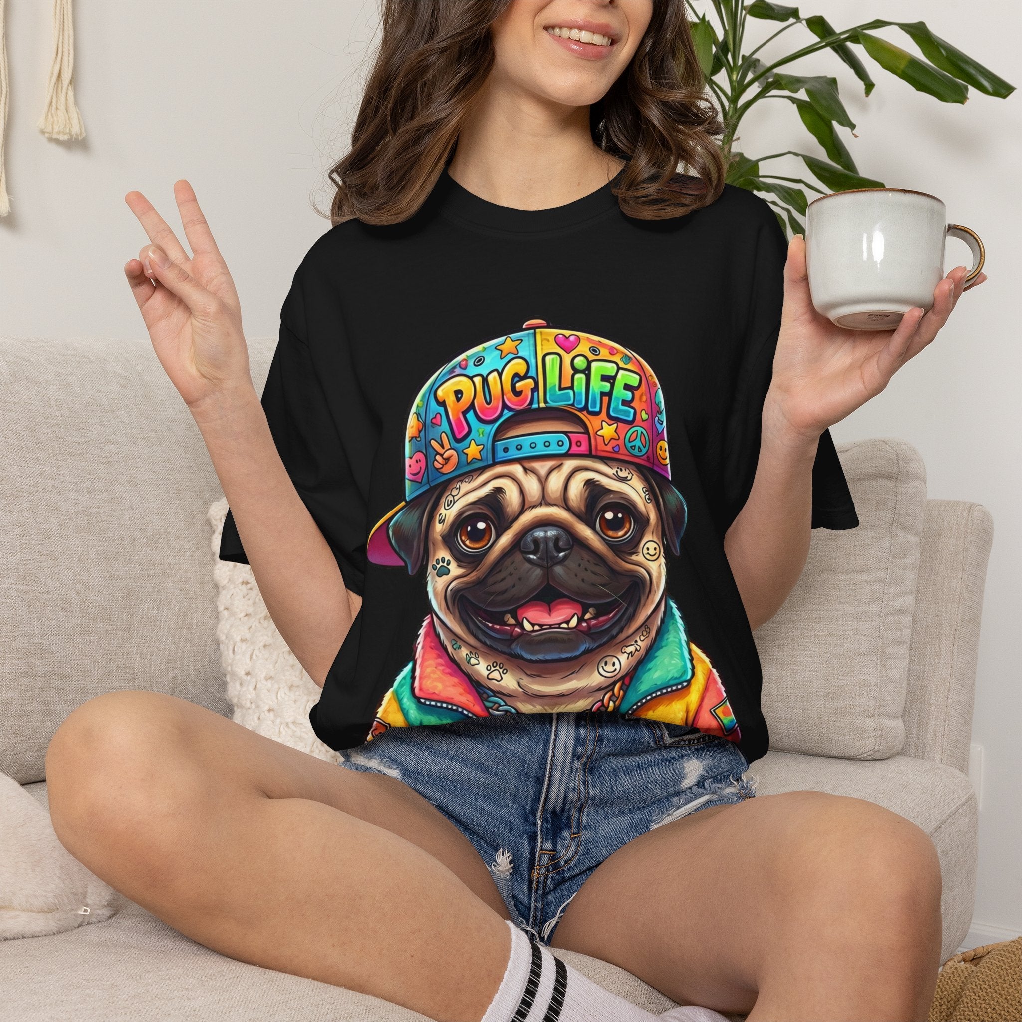 Pug Owners Graphic T‑Shirt