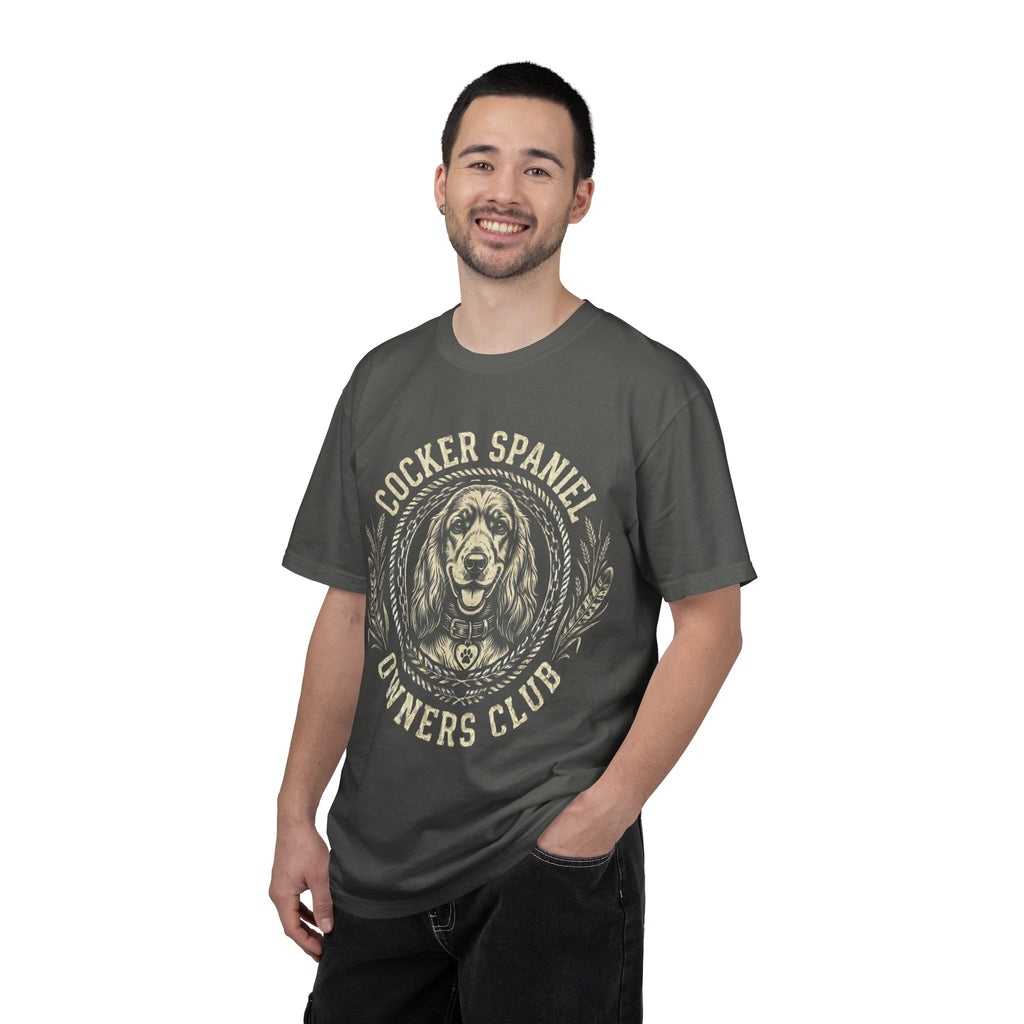 Cocker Spaniel Owners Club T‑Shirt — Vintage Dog Lover Tee