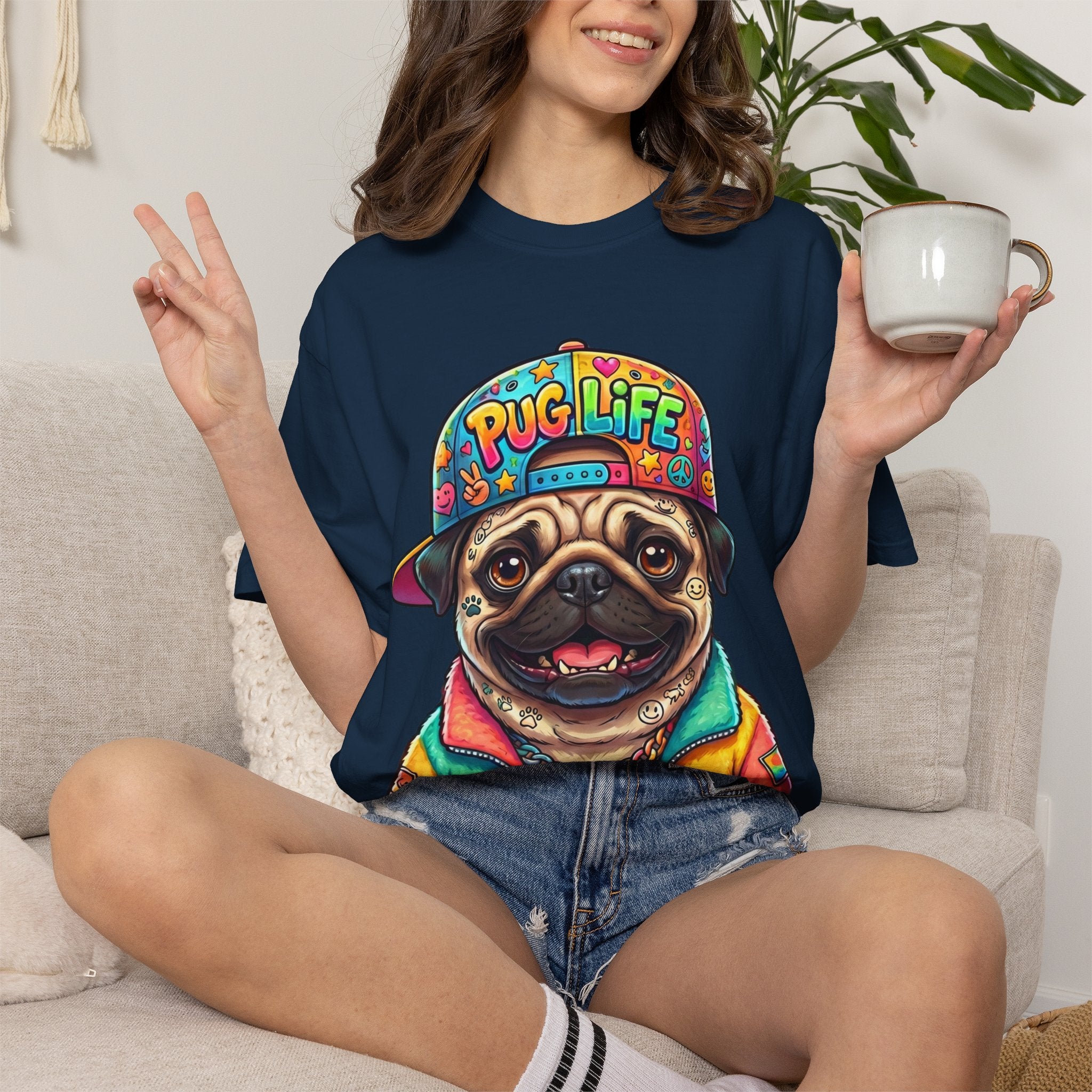Pug Owners Graphic T‑Shirt