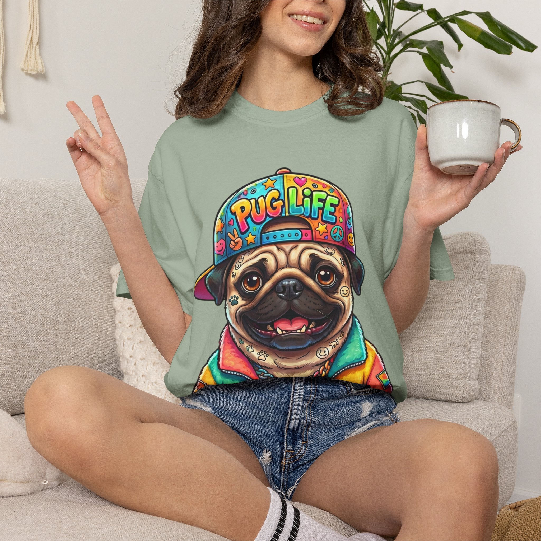 Pug Owners Graphic T‑Shirt
