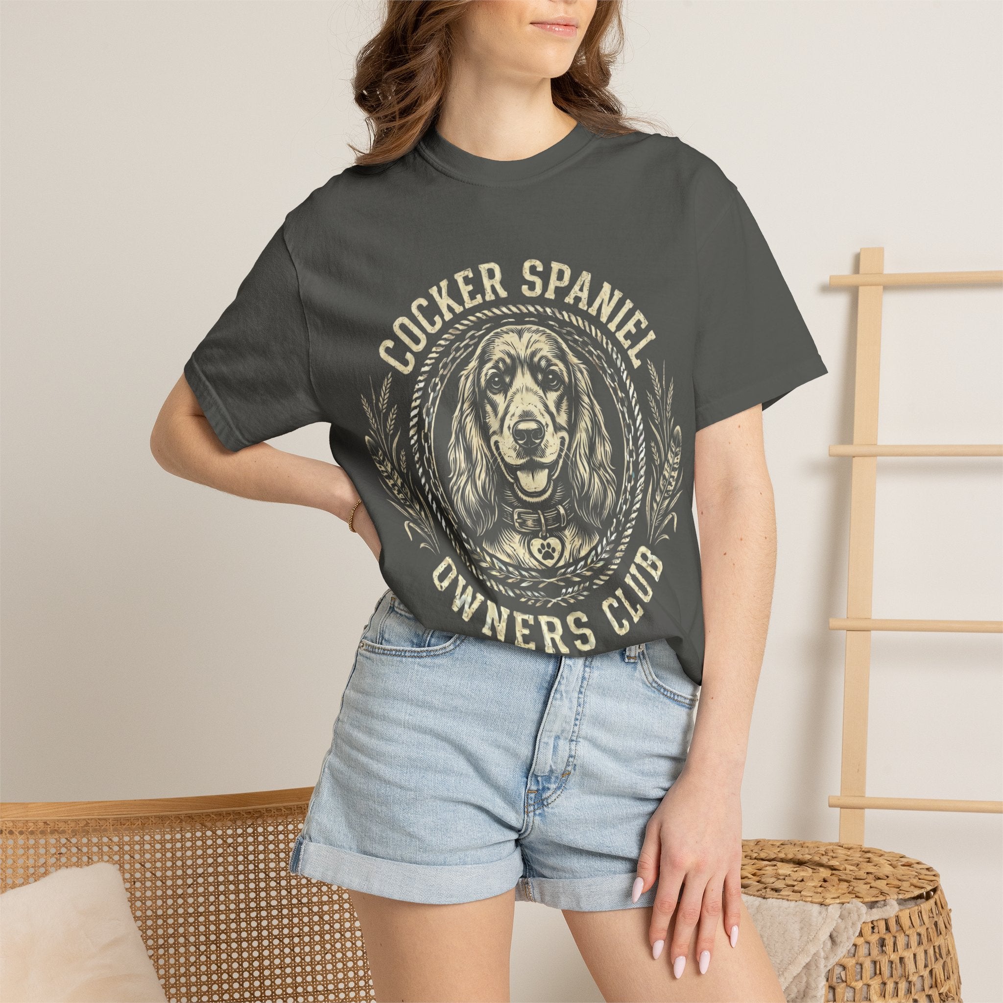Cocker Spaniel Owners Club T‑Shirt — Vintage Dog Lover Tee