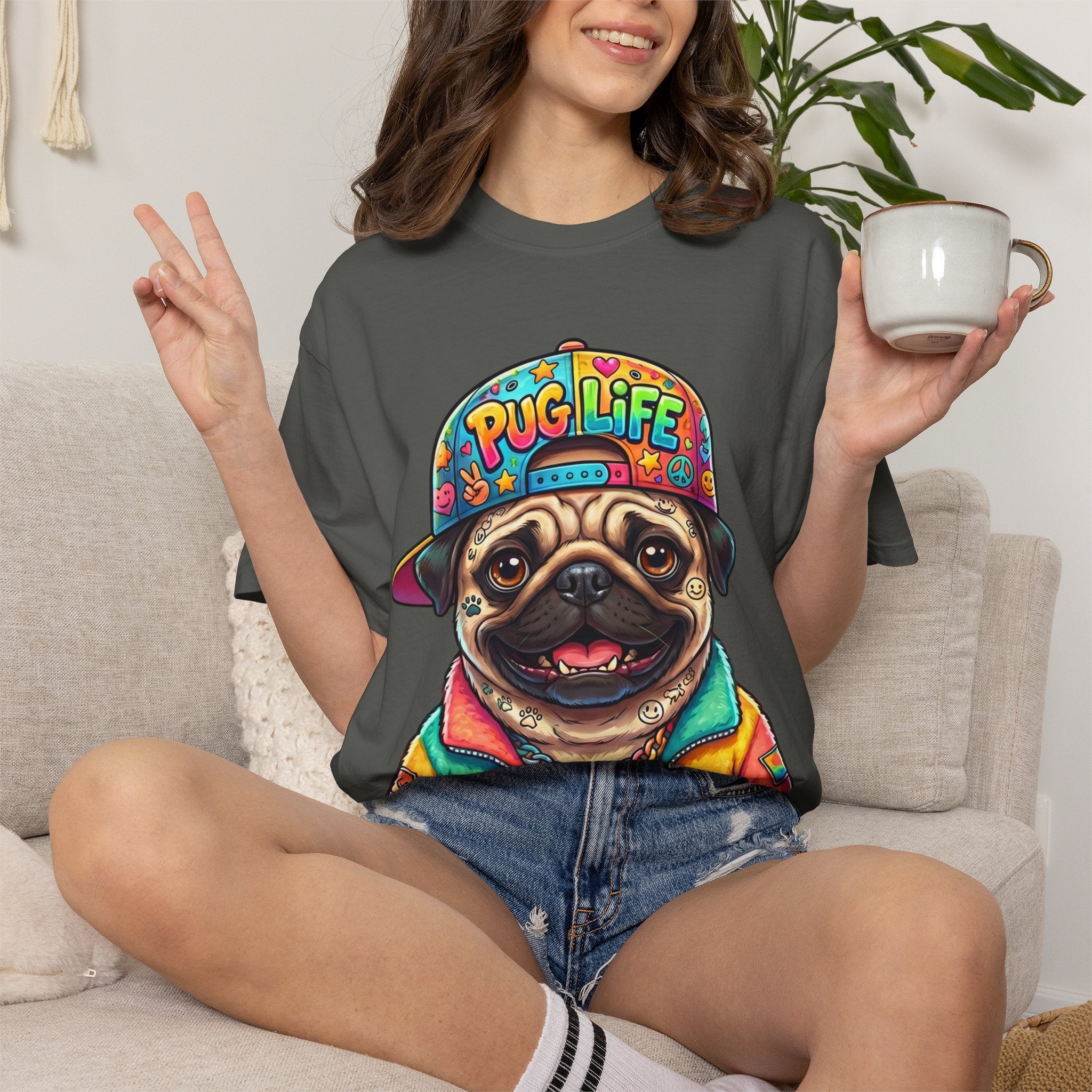 Pug Owners Graphic T‑Shirt