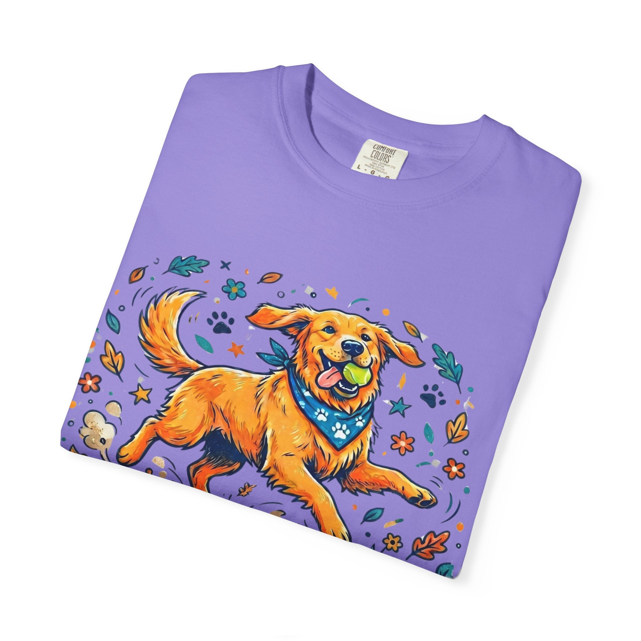 Always Golden T-Shirt — Happy Golden Retriever Graphic Tee