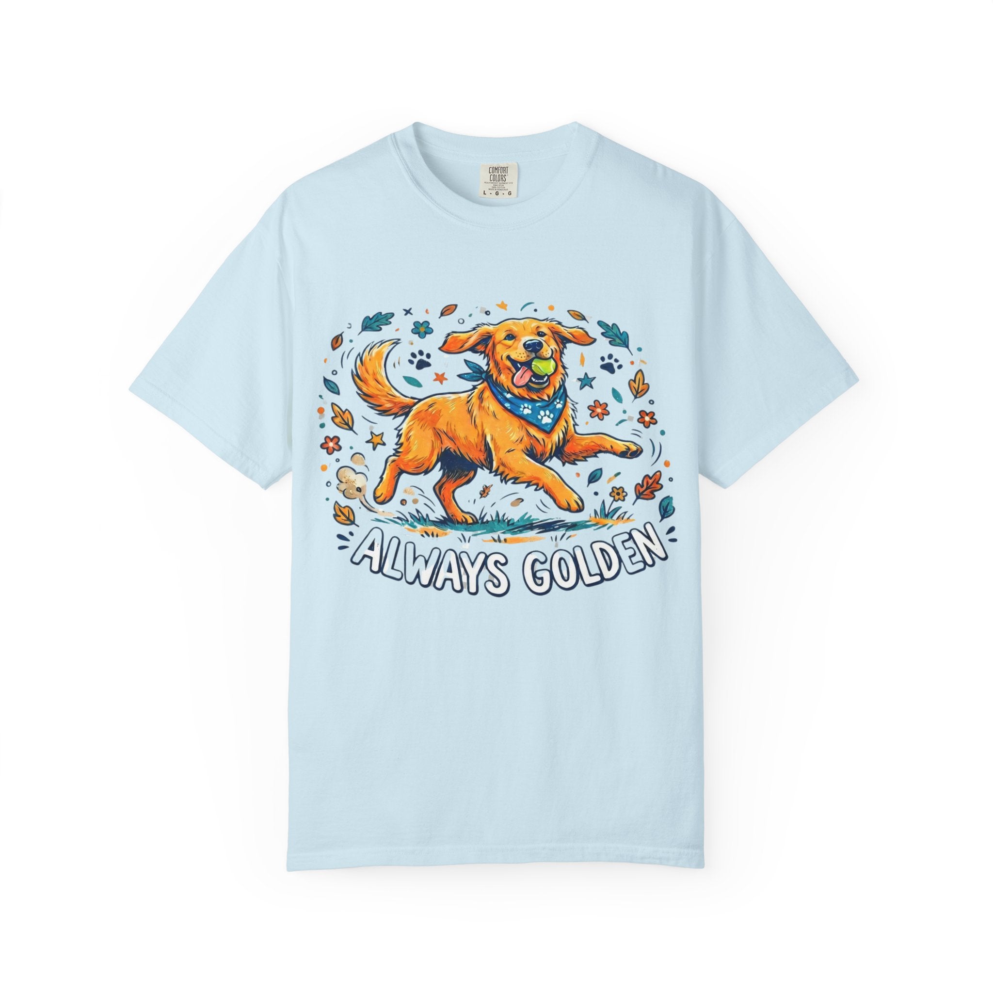 Always Golden T-Shirt — Happy Golden Retriever Graphic Tee