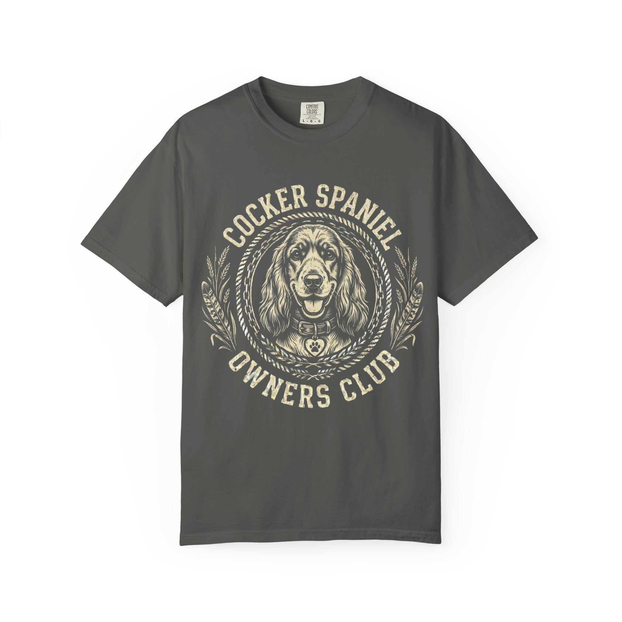 Cocker Spaniel Owners Club T‑Shirt — Vintage Dog Lover Tee