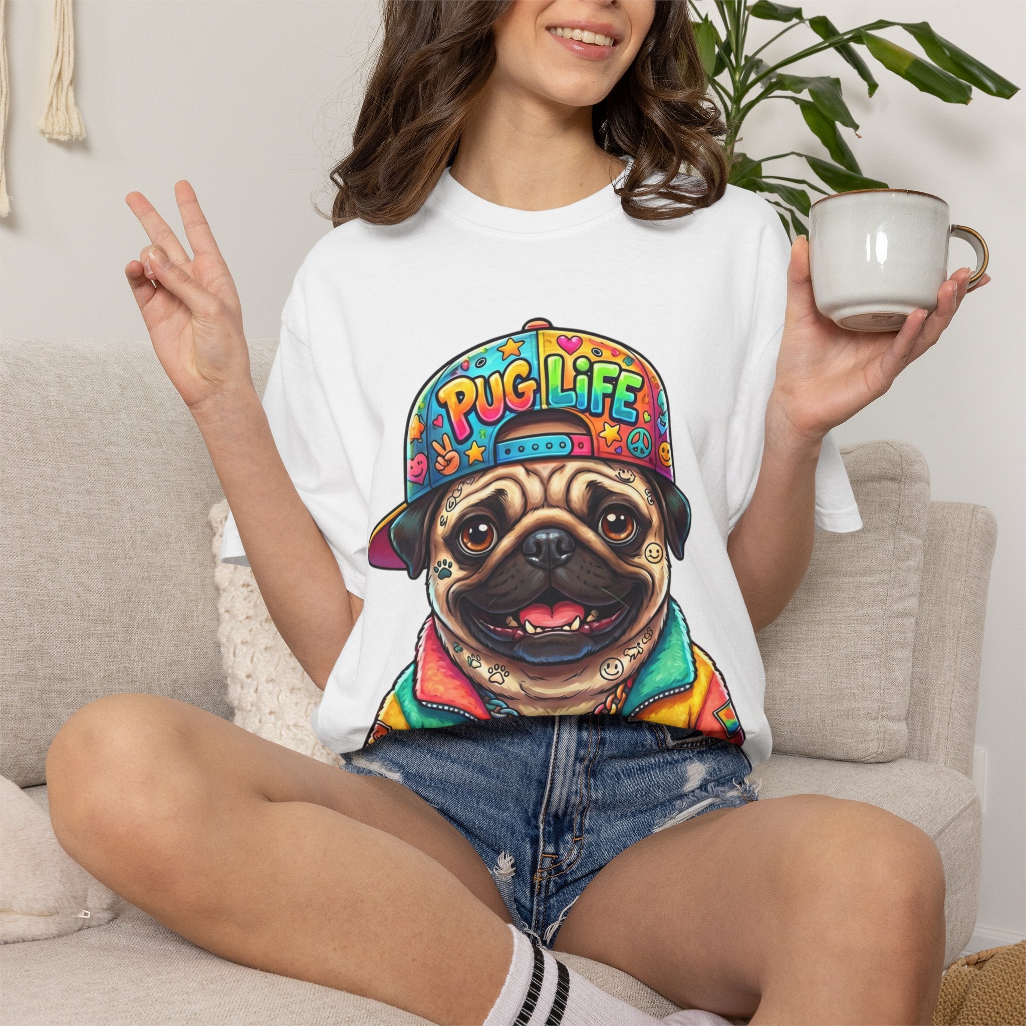 Pug Owners Graphic T‑Shirt